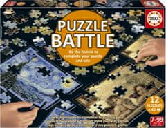 EDUCA Puzzle bitka Umenie 12x42 dielikov