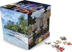 EDUCA 3D Puzzle kocka Cestovanie 216 dielikov