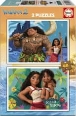 EDUCA Puzzle Vaiana 2, 2x48 dielikov