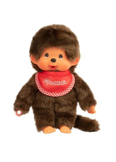 Hollywood Plyšový Mončiči - Classic Boy Red - Monchhichi - 20 cm