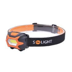 Solight Solight LED čelové svietidlo, 3W COB, 3x AAA WH25