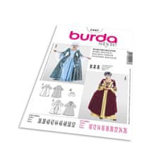 Burda Strih Burda 2447 - Rokokové šaty