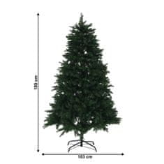 KONDELA Vianočný stromček Christmas Typ 11 180 cm - zelená