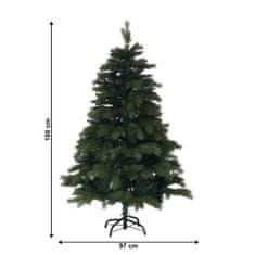 KONDELA Vianočný stromček Christmas Typ 12 180 cm - zelená