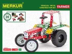 Merkur Merkúr Farmer Set, 341 dielikov, 20 modelov