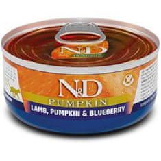 N&D PUMPKIN Cat konz. Lamb, Pumpkin & Blueberry 70 g