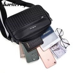 IZMAEL Pánska Crossbody Taška Baellerry Brodie-Čierna KP35440