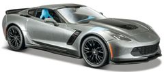 Maisto 2017 Corvette Grand Sport, metal šedá, 1:24