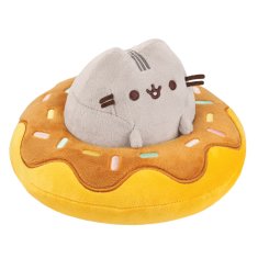 Aurora Plyšová Pusheen v donute s čokoládou - Pusheen - 21 cm