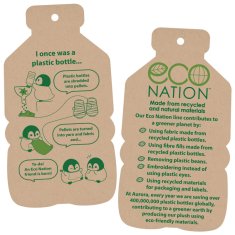 Aurora Plyšová lama bielo-hnedá - Eco Nation - 28 cm