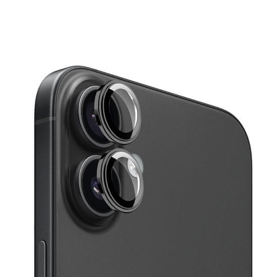 Mobile Origin Easy Lens guards, black - iPhone 16 / 16 Plus