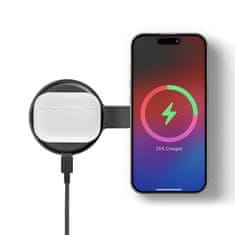 Native Union Voyage 2-in-1 Qi2 wireless charger, black