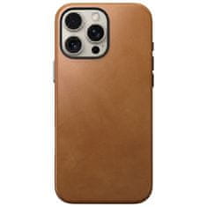 Nomad Traditional Leather case, english Tan-C, iPhone 16 Pro Max