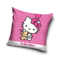 Carbotex Obliečka na vankúšik Hello Kitty Puppie 40x40 cm