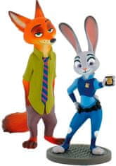 Hollywood Figúrka Judy Hopps a Nick Wilde - Zootropolis - 10 + 8 cm