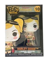 Funko Kovový odznak Funko POP! PIN - Harley Quinn - DC Comics - 9,5 cm