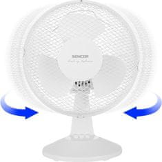 SENCOR SFE 2310WH stolný ventilátor