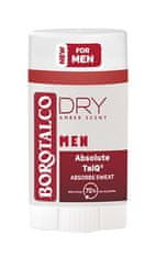 Borotalco Tuhý dezodorant Men Dry Amber Scent (Deo Stick) 40 ml