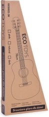 EcoToys Detská gitara ružová 76 cm 