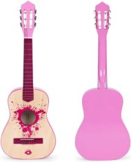 EcoToys Detská gitara ružová 86 cm 