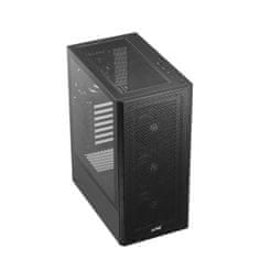 A-Data XPG VALOR MESH/Midi Tower/Transpar./Čierna