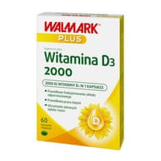 shumee Plus Vitamín D3 2000 doplnok stravy 60 kapsúl