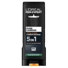 shumee Men Expert Pure Carbon Total Clean sprchový gél 5v1 400ml