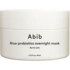 shumee Ryžové probiotiká Overnight Mask Barrier Jelly posilňujúca pleťová maska na noc 80ml