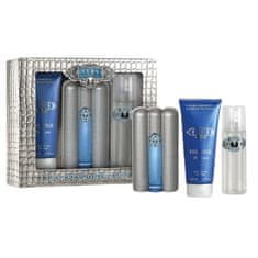 shumee Cuba Prestige Platinum set toaletná voda v spreji 90ml + sprchový gél 200ml + voda po holení 100ml