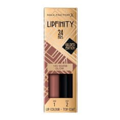 shumee Lipfinity Lip Color 24h dvojfázový rúž s dlhotrvajúcim efektom 185 Warm Glow 4,2ml