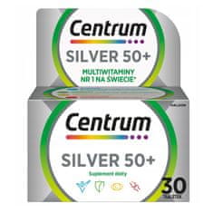 shumee Silver 50+ multivitamínový doplnok stravy 30 tabliet