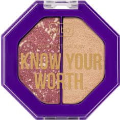 shumee Know Your Worth Duo Eyeshadow očné tiene 2 But First: Me 5g