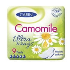 shumee Ultra Wings Camomile ultratenké hygienické vložky s krídelkami 9 ks