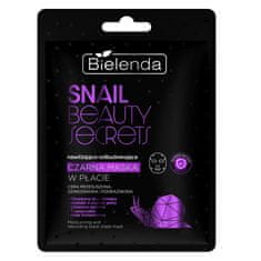 shumee Hydratačná a obnovujúca maska s čiernym listom Snail Beauty Secrets