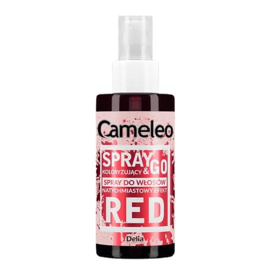 shumee Spray &amp; Go farbiaci sprej na vlasy Red 150ml