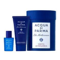 shumee Blu Mediterraneo Mirto Di Panarea miniatúrna sada toaletnej vody 5ml + sprchový gél 20ml