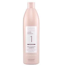 shumee Keratin Therapy Lisse Design hĺbkovo čistiaci šampón pred keratínovým vyrovnávaním vlasov 500 ml