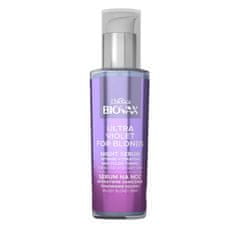 shumee Ultra Violet intenzívne hydratačné nočné tónovacie sérum pre blond a šedivé vlasy 100 ml