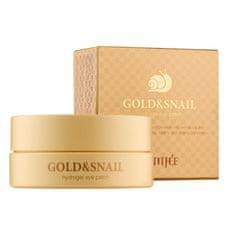 shumee Gold & Snail Hydrogel Eye Patch vyhladzujúce hydrogélové náplasti na oči so zlatým a slimačím slizom 60 ks.