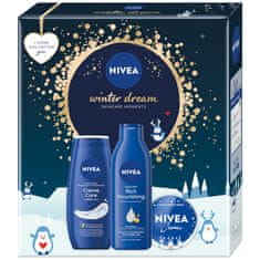 shumee Winter Dream set sprchový gél 250ml + výživné telové mlieko 250ml + univerzálny krém 100ml