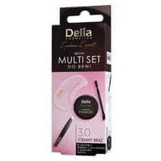 shumee Brow Multi Set Sada na úpravu obočia 3.0 Dark Brown