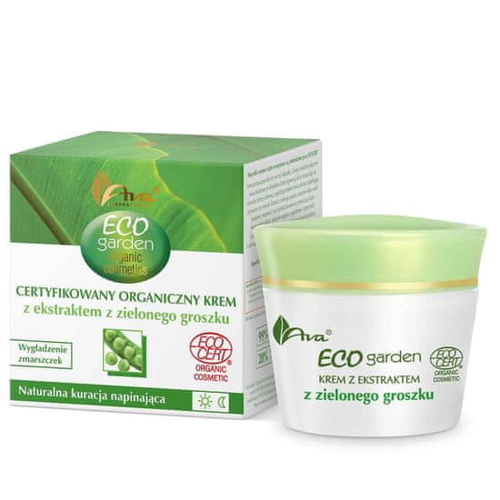 shumee Eco Garden certifikovaný bio krém s extraktom zo zeleného hrášku 50+ 50ml