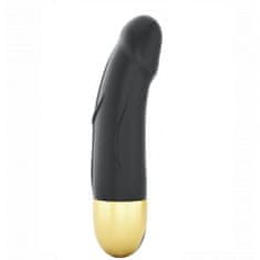 shumee Vibračné dildo Real Vibration S 2.0 veľkosti S Black &amp; Zlato