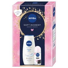 shumee Soft Moment set sprchového gélu 250ml + roll-on antiperspirant 50ml