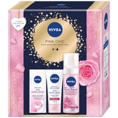 shumee Pink Chic set čistiaca pena 150ml + výživný denný krém 50ml