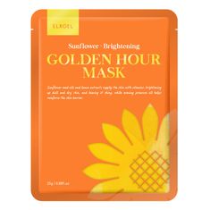 shumee Golden Hour Mask Slnečnicová rozjasňujúca pleťová maska 25g