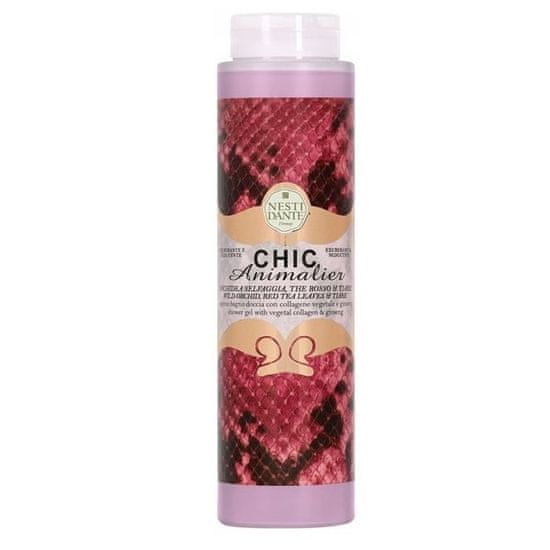 shumee Sprchový gél Chic Animalier Red 300 ml