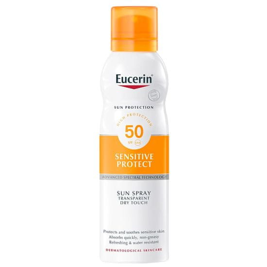 shumee Sensitive Protect SPF50 transparentná opaľovacia hmla 200 ml