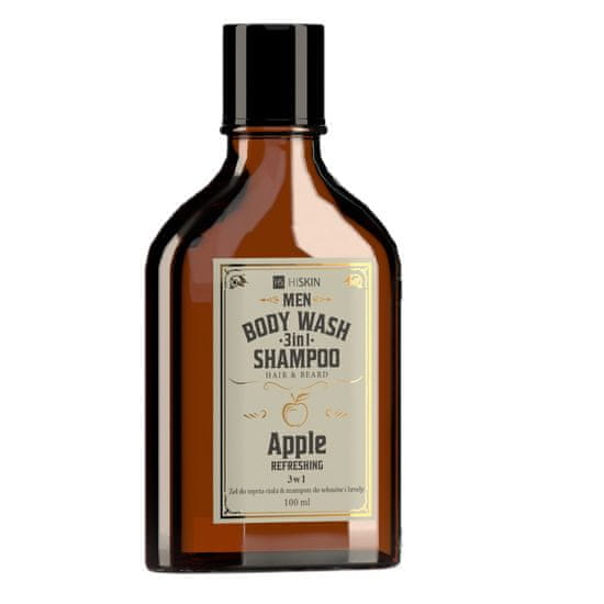 shumee Men Whisky telový gél a šampón na vlasy a fúzy 3v1 Apple 100ml