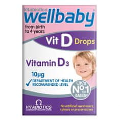 shumee Wellbaby Vitamín D Kvapky vitamínu D v kvapkách 30 ml